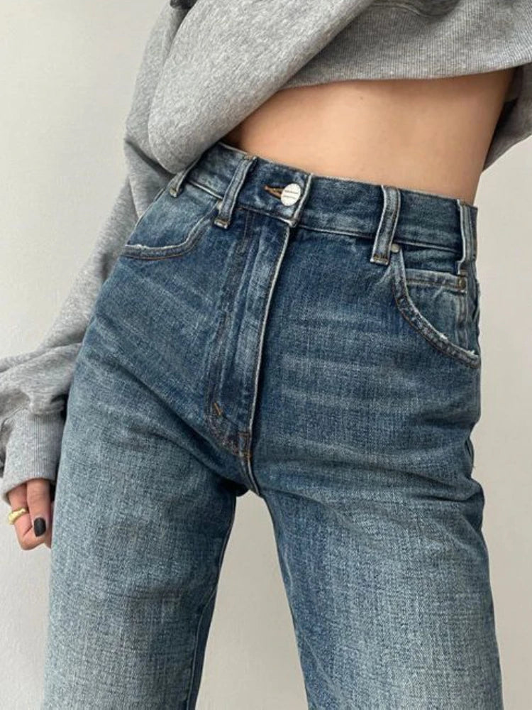 Calça Jeans Reta Simples