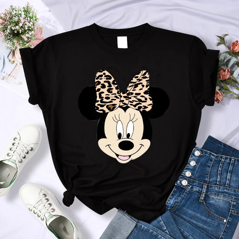 Camiseta Com Estampa Da Turma Do Mickey