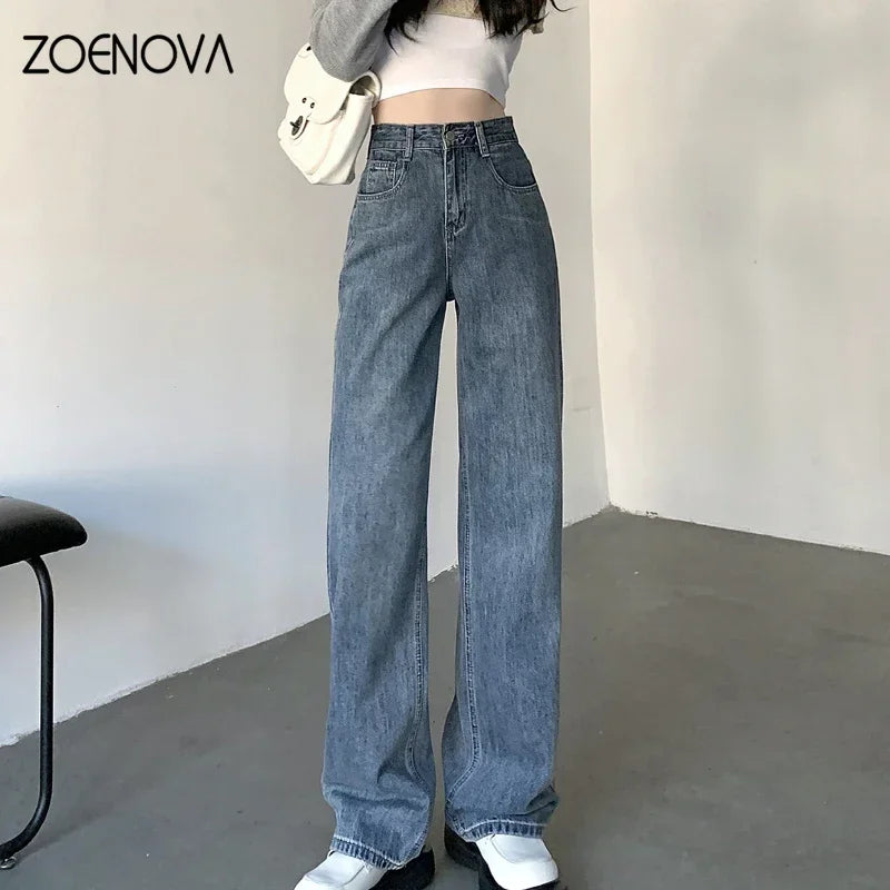 Calça Reta Jeans Zoenov