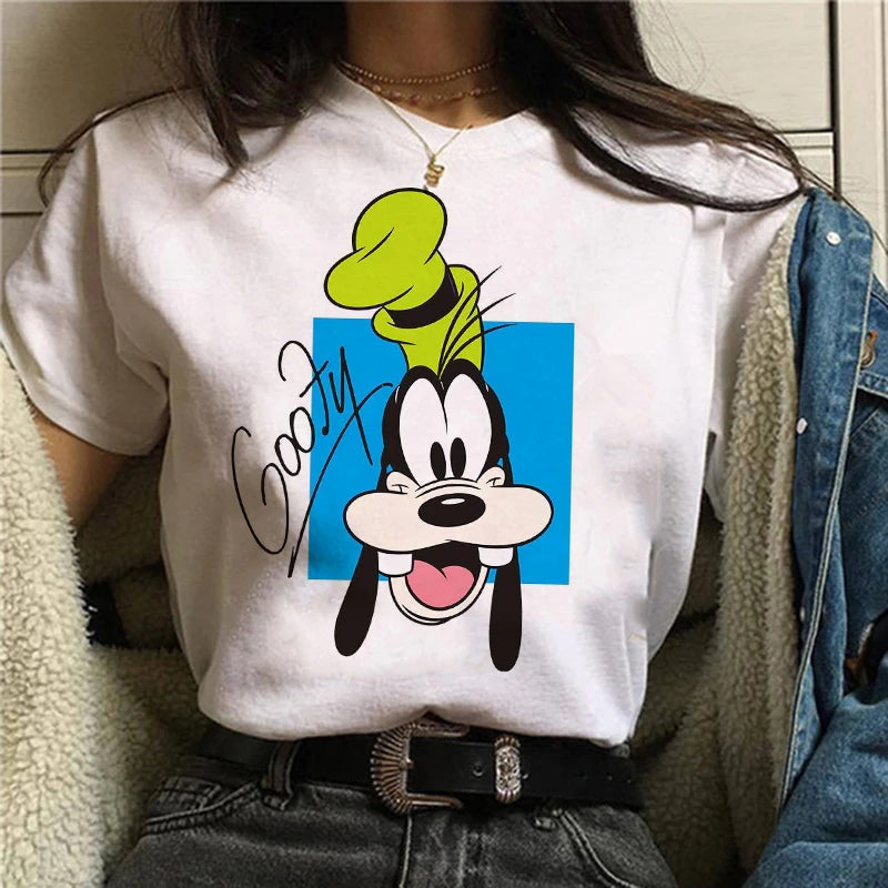 Camiseta Com Estampa Da Turma Do Mickey