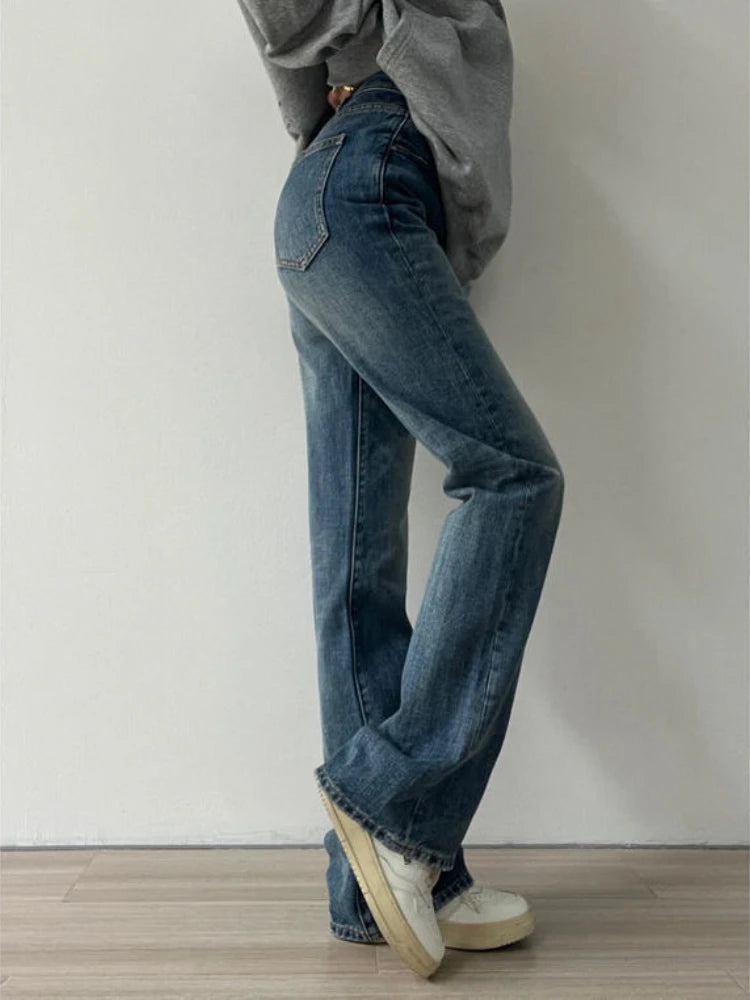 Calça Jeans Reta Simples